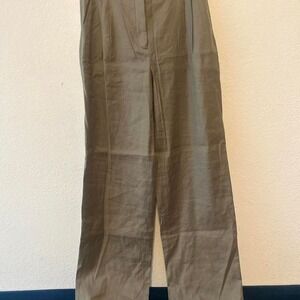 ARITZIA Babaton Olive khaki green wide leg pants size 2
